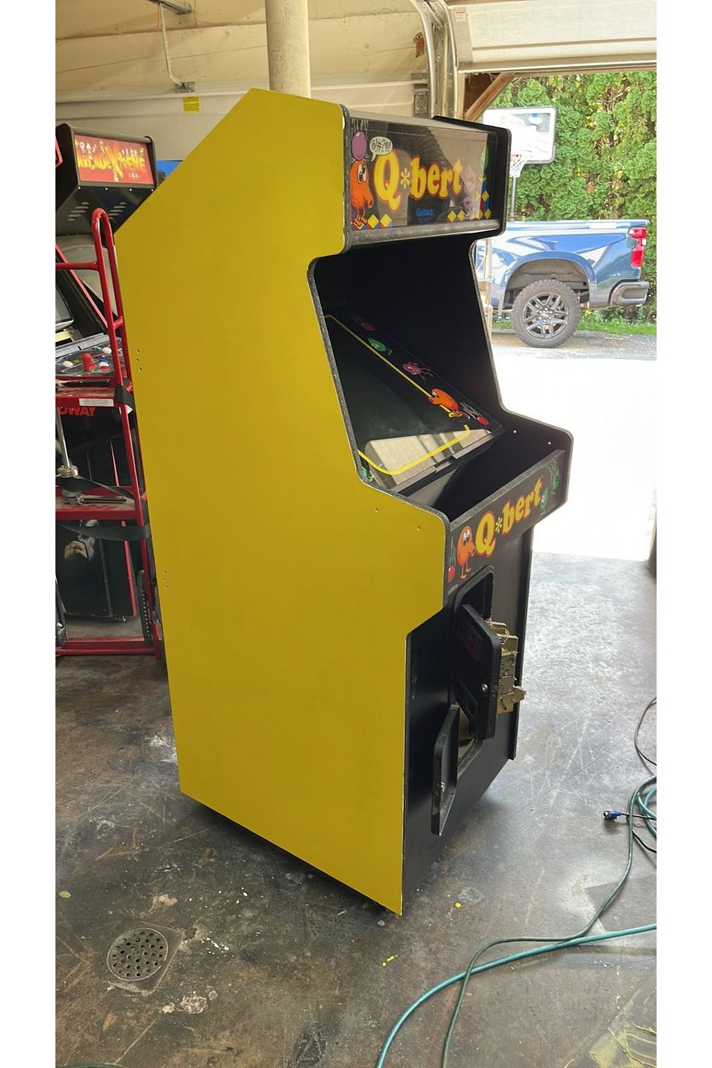 QBert Arcade Reproduction Cabinet