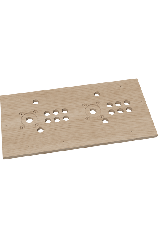 Mortal Kombat Custom (7 Button) Wood Control Panel