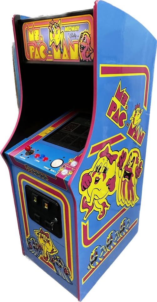 Ms. Pacman Reproduction Cabinet