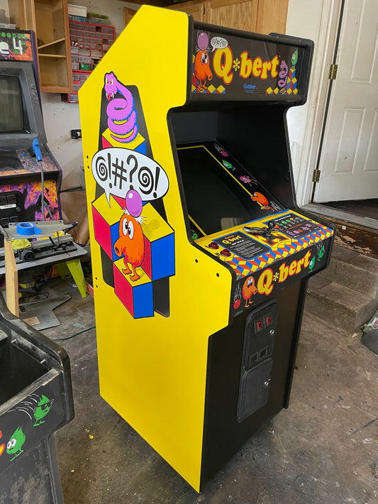QBert Arcade Reproduction Cabinet