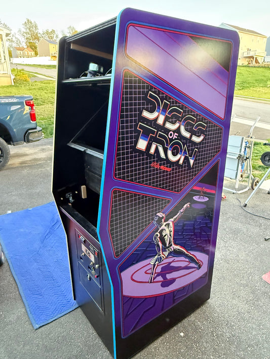 Upright Discs of Tron Reproduction Cabinet