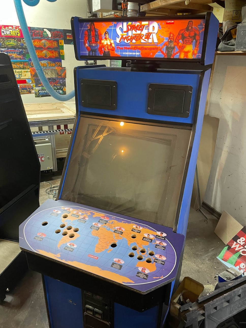 Game Lab Arcade Bigblue CPS2 Control Panel – LAB Arcades